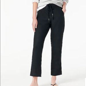 JCrew Tie-Waist Seaside Linen Pants